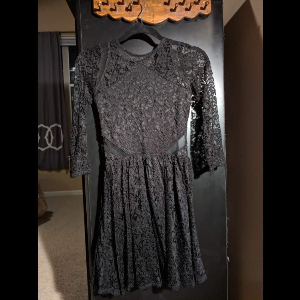 Black Lace Dress